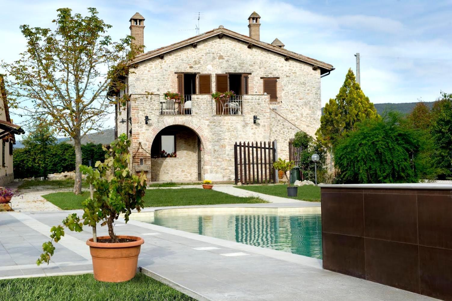 Вилла Casale Santomanno Acquasparta Экстерьер фото