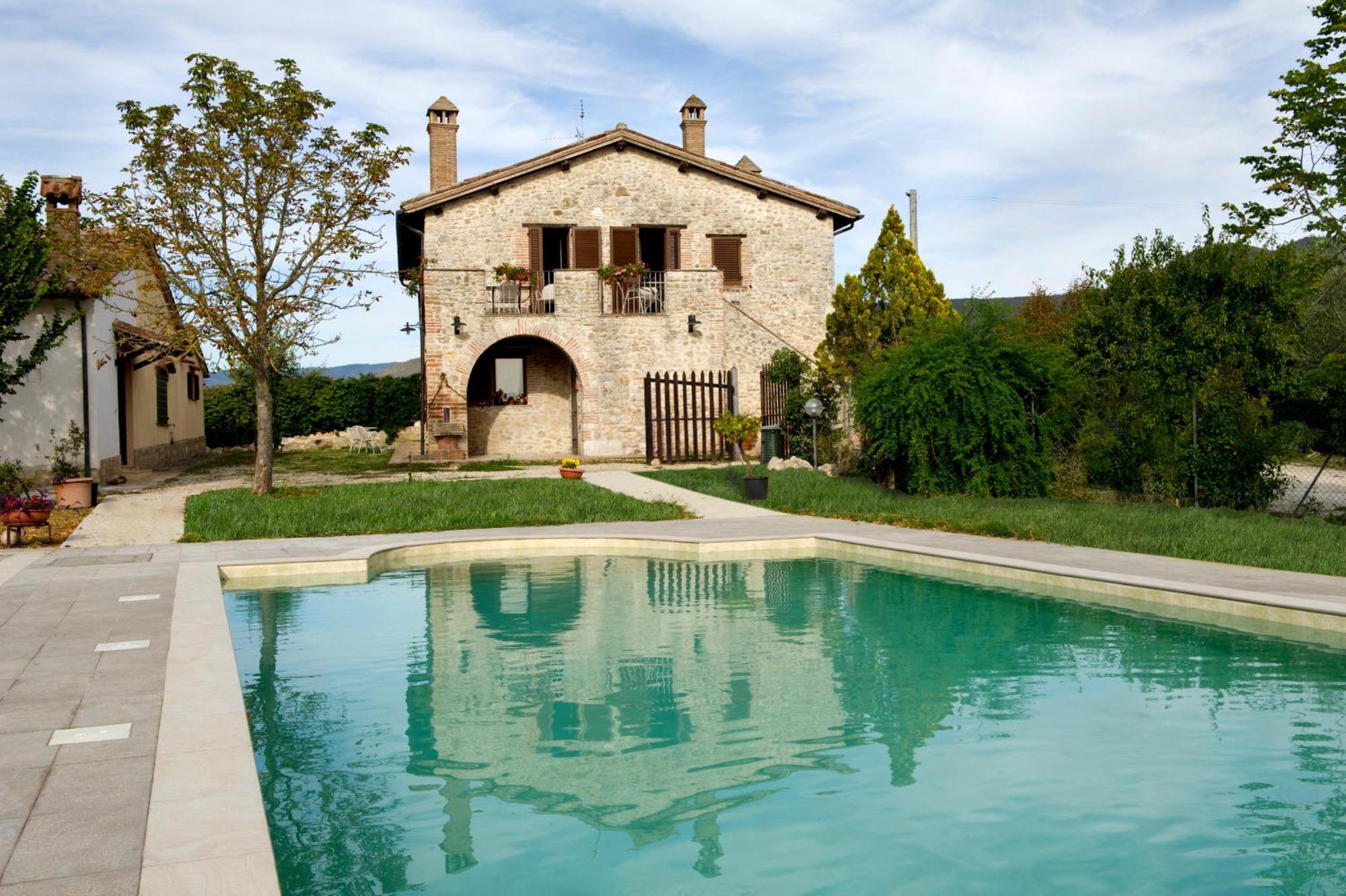 Вилла Casale Santomanno Acquasparta Экстерьер фото